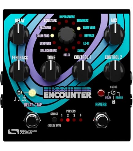 Amazon.com: Source Audio Collider Stereo Delay+Reverb Pedal
